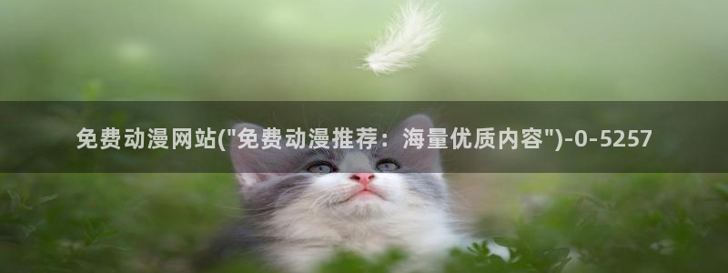 国产动漫